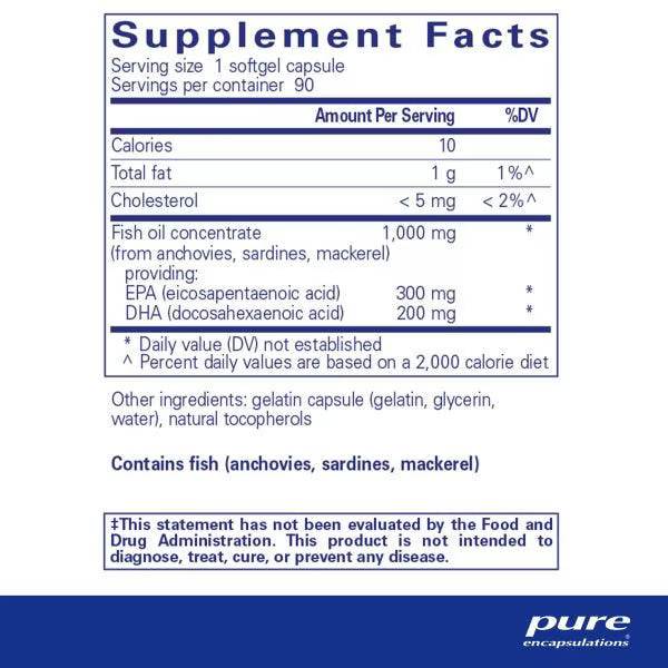 EPA/DHA essentials – Pure Encapsulations