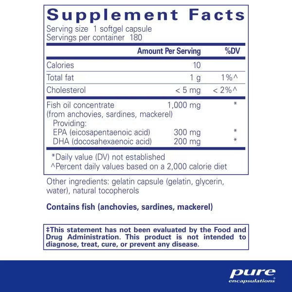 EPA/DHA essentials – Pure Encapsulations