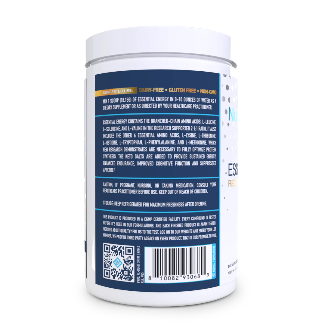 Essential Energy BCAA + EAA + Keto Salts – NuEthix