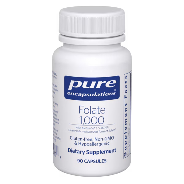 Folate 1000 90's – Pure Encapsulations