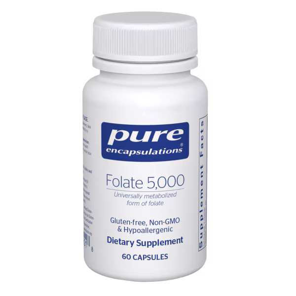 Folate 5,000 60's – Pure Encapsulations