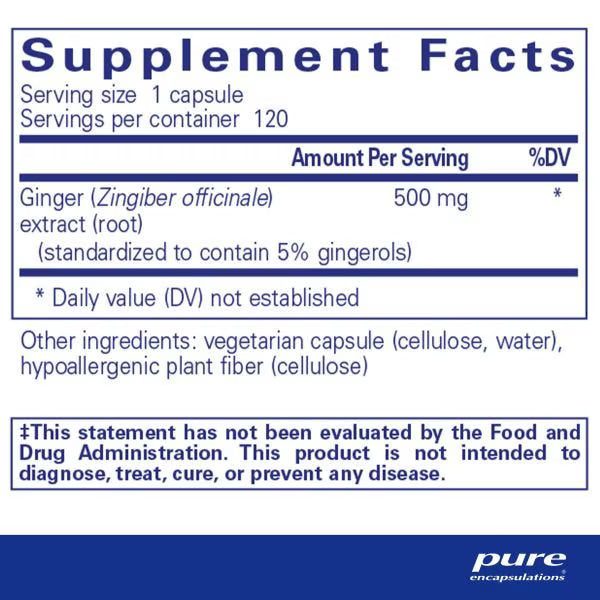 Ginger Extract 120's