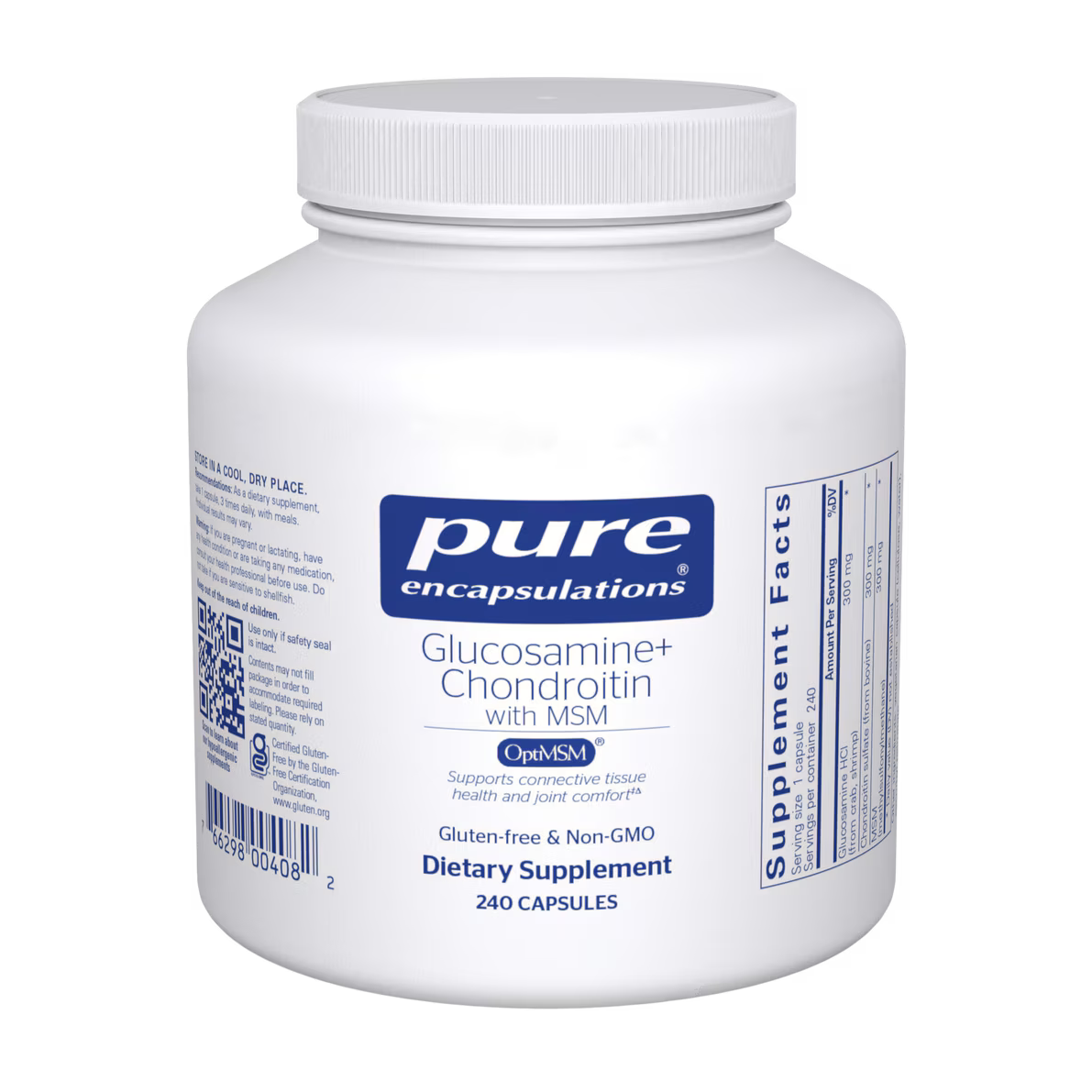 Glucosamine Chondroitin with MSM – Pure Encapsulations