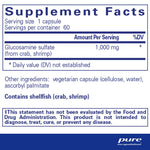 Glucosamine Sulfate 1,000 mg – Pure Encapsulations