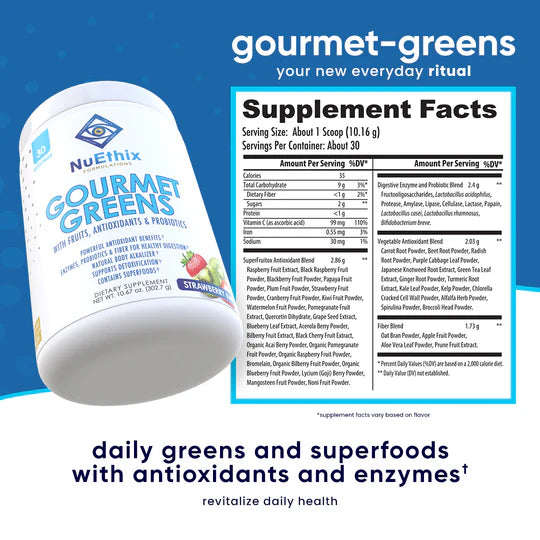 Gourmet Greens – NuEthix