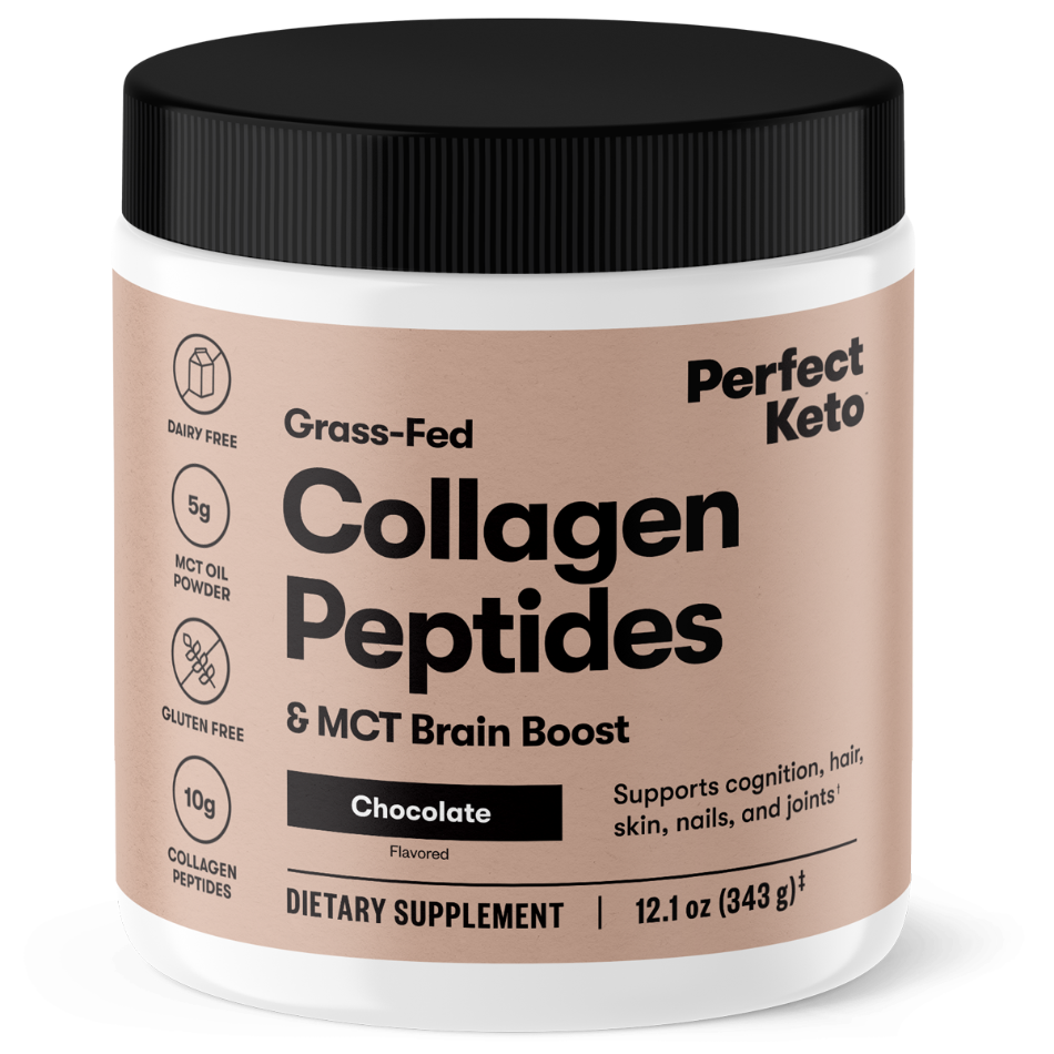 Grass-Fed Collagen Peptides & MCT Brain Boost – Perfect Keto