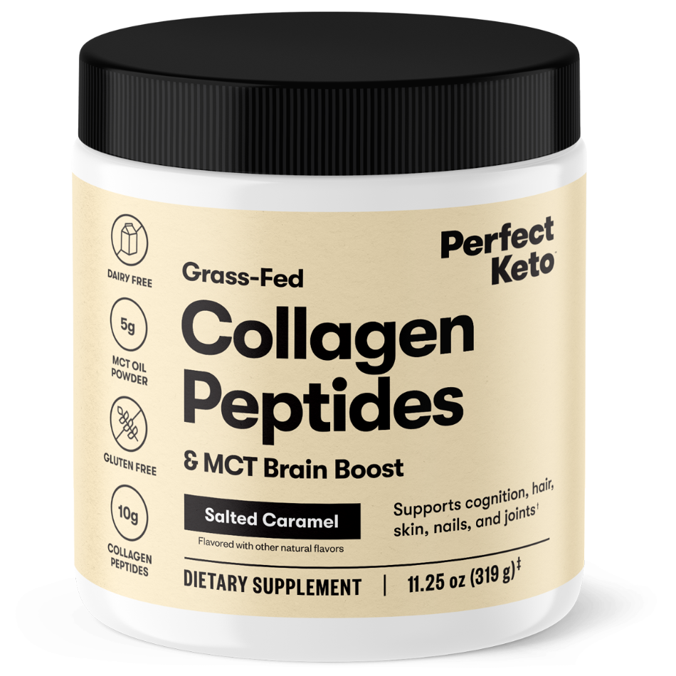 Grass-Fed Collagen Peptides & MCT Brain Boost – Perfect Keto