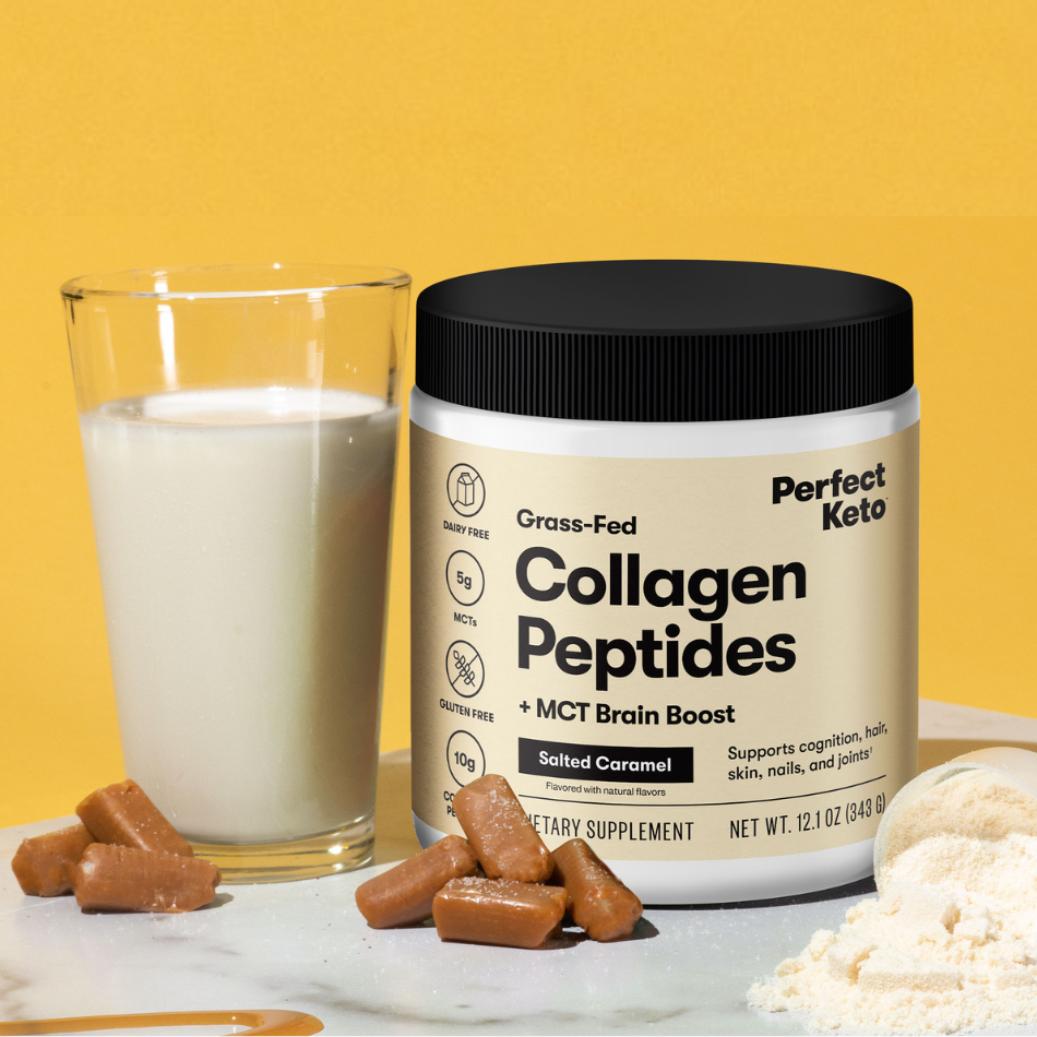Grass-Fed Collagen Peptides & MCT Brain Boost – Perfect Keto