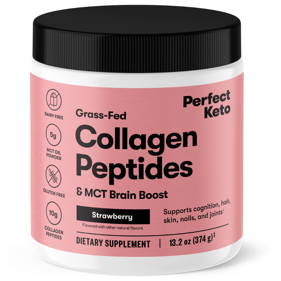 Grass-Fed Collagen Peptides & MCT Brain Boost – Perfect Keto