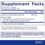 Green Tea Extract (decaffeinated) – Pure Encapsulations