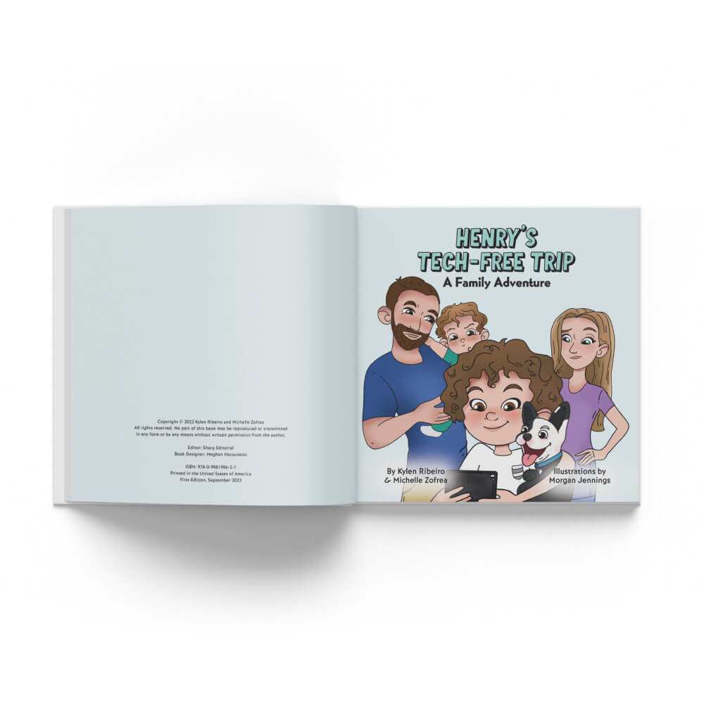 Henry’s Tech-Free Trip – Children’s Book – DefenderShield