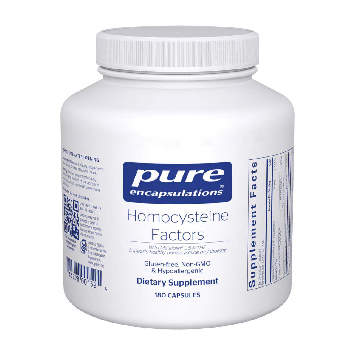 Homocysteine Factors – Pure Encapsulations