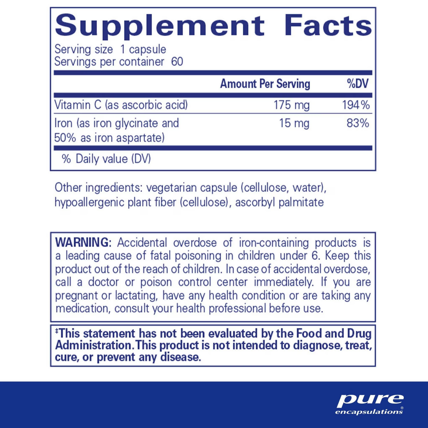 Iron-C – Pure Encapsulations