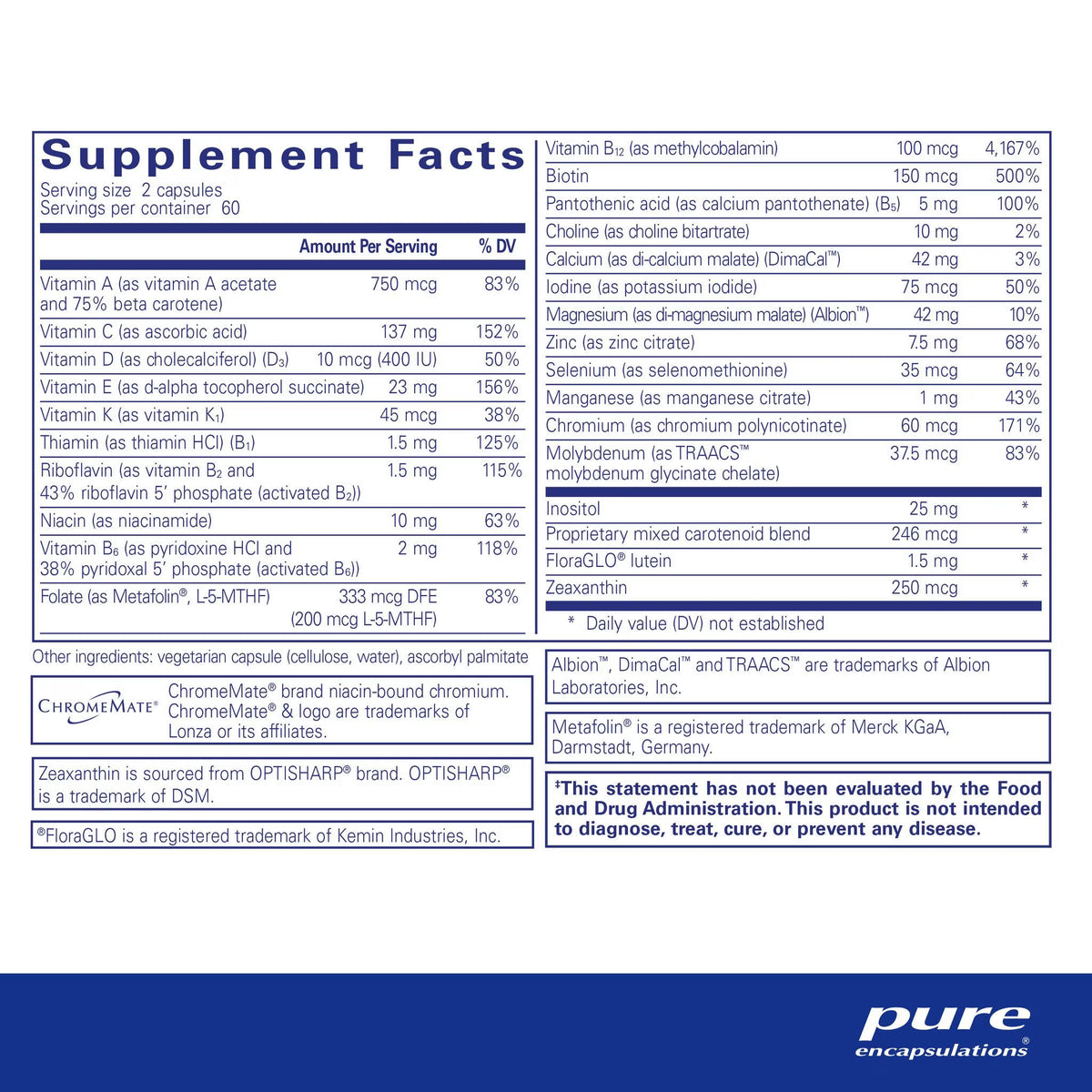 Junior Nutrients – Pure Encapsulations