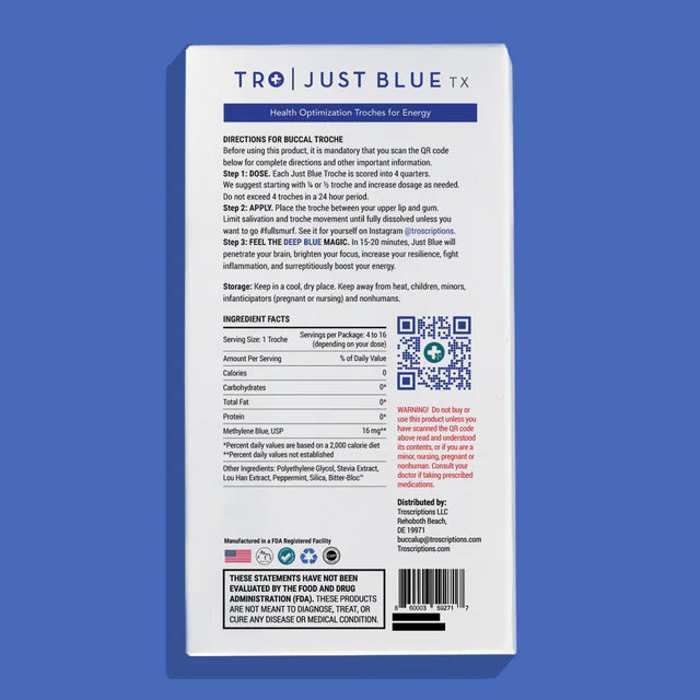 Just Blue™ – Troscriptions