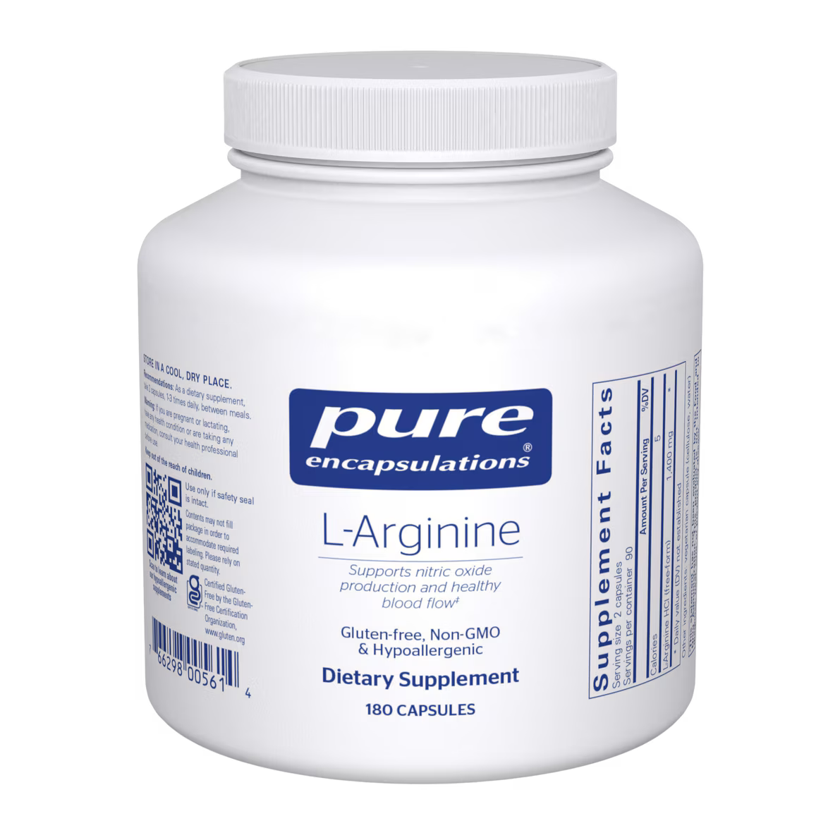 l-Arginine – Pure Encapsulations