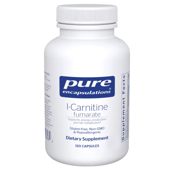 l-Carnitine fumarate 120's – Pure Encapsulations