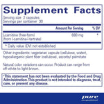 l-Carnitine – Pure Encapsulations