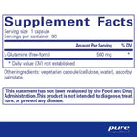 l-Glutamine 500 Mg. – Pure Encapsulations