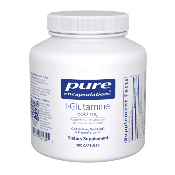 l-Glutamine 850 mg – Pure Encapsulations