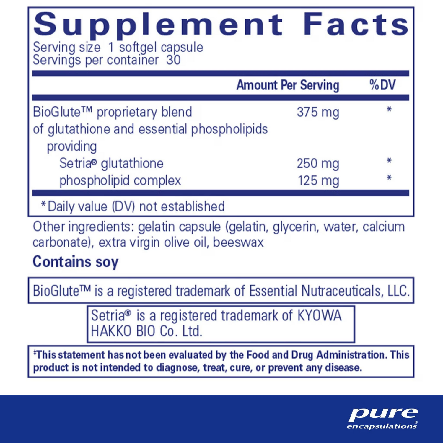 Liposomal Glutathione – Pure Encapsulations