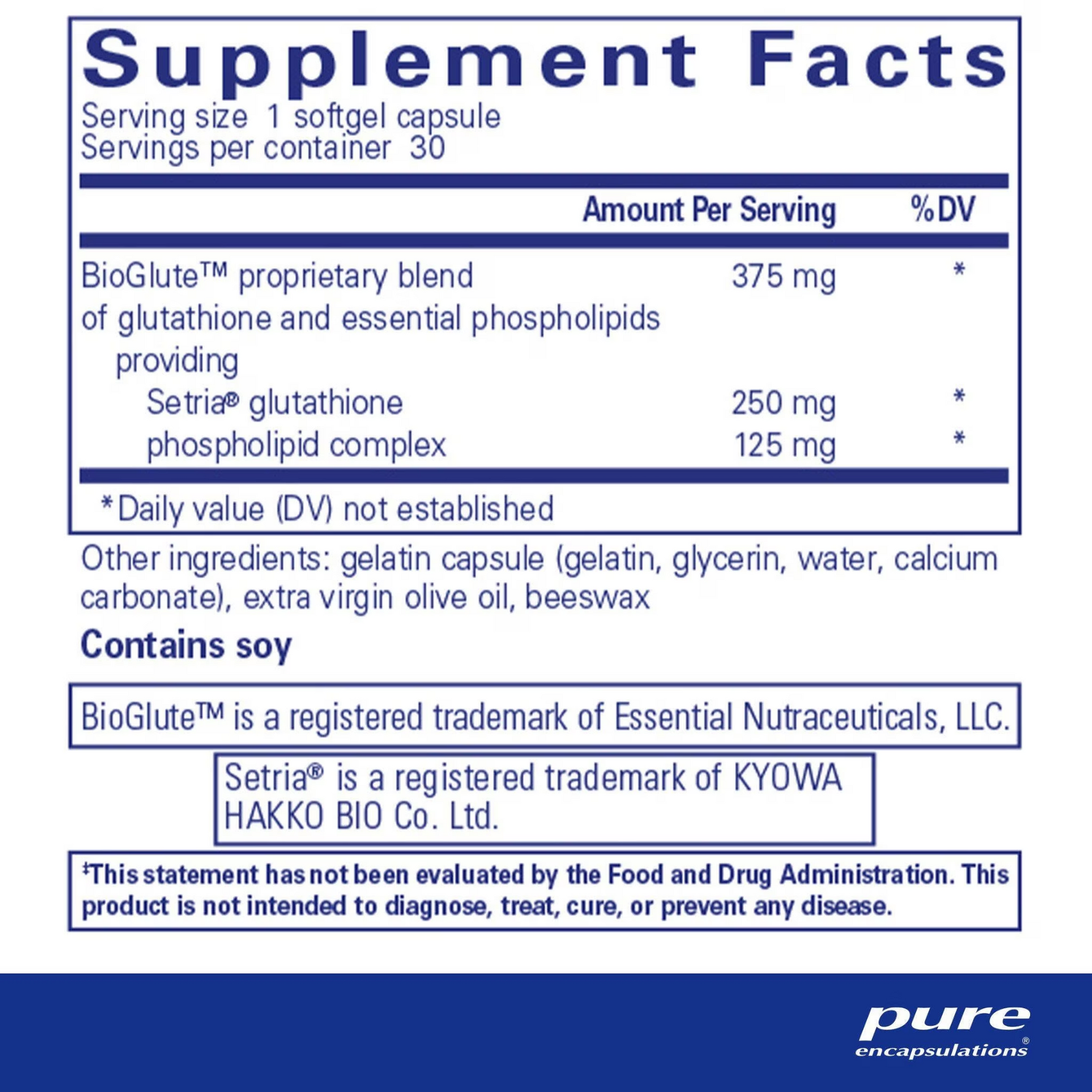 Liposomal Glutathione – Pure Encapsulations
