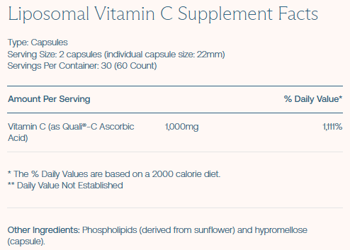 Liposomal Vitamin C – BodyBio