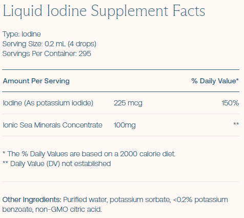 Liquid Iodine Supplement – BodyBio