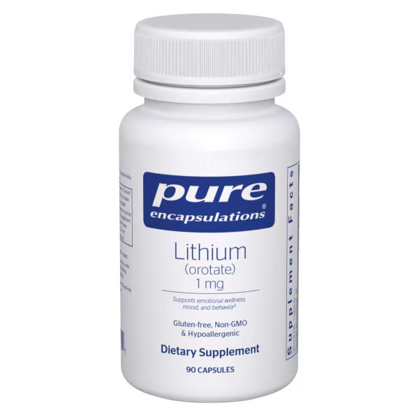 Lithium (orotate) 1 mg – Pure Encapsulations