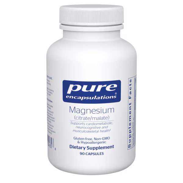 Magnesium (citrate/malate) – Pure Encapsulations