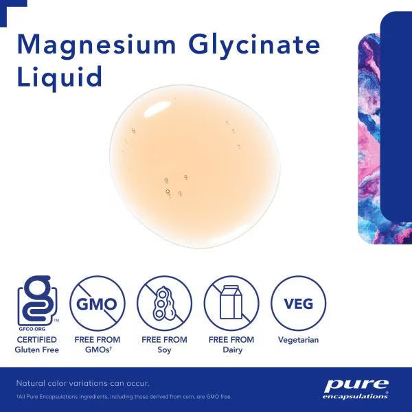 Magnesium Glycinate liquid 480 ml – Pure Encapsulations