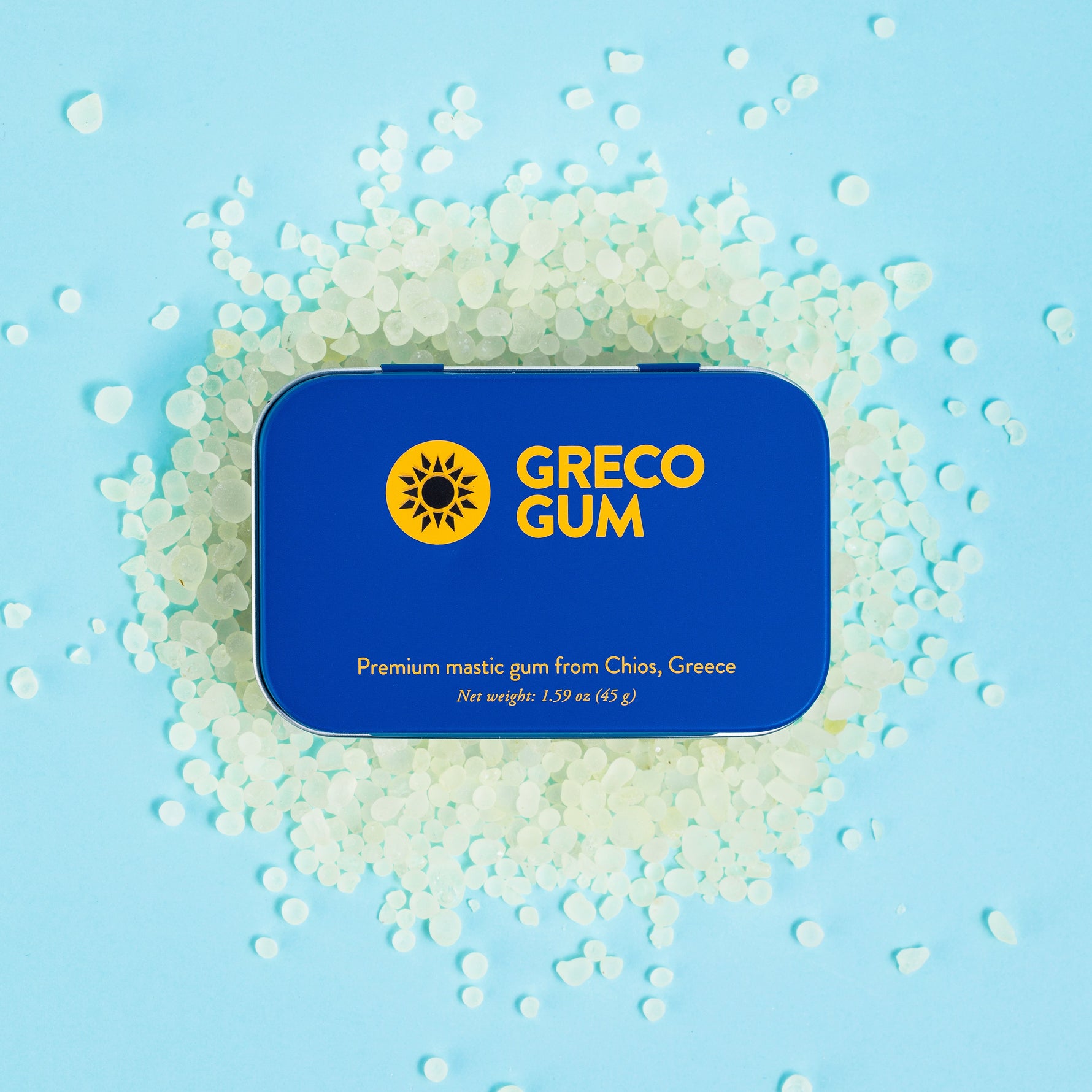 Mastic droplets – Greco Gum