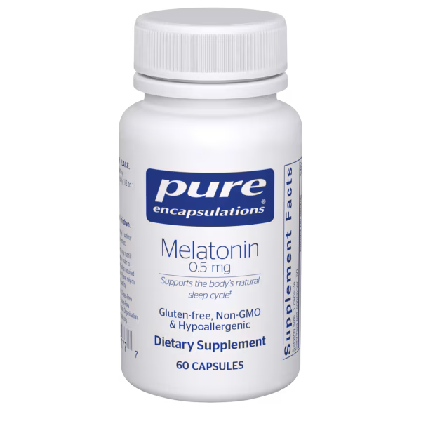 Melatonin 0.5 Mg – Pure Encapsulations