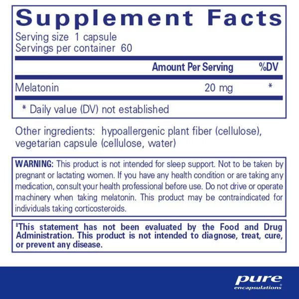 Melatonin 20 mg