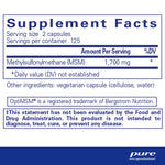 MSM Capsules – Pure Encapsulations