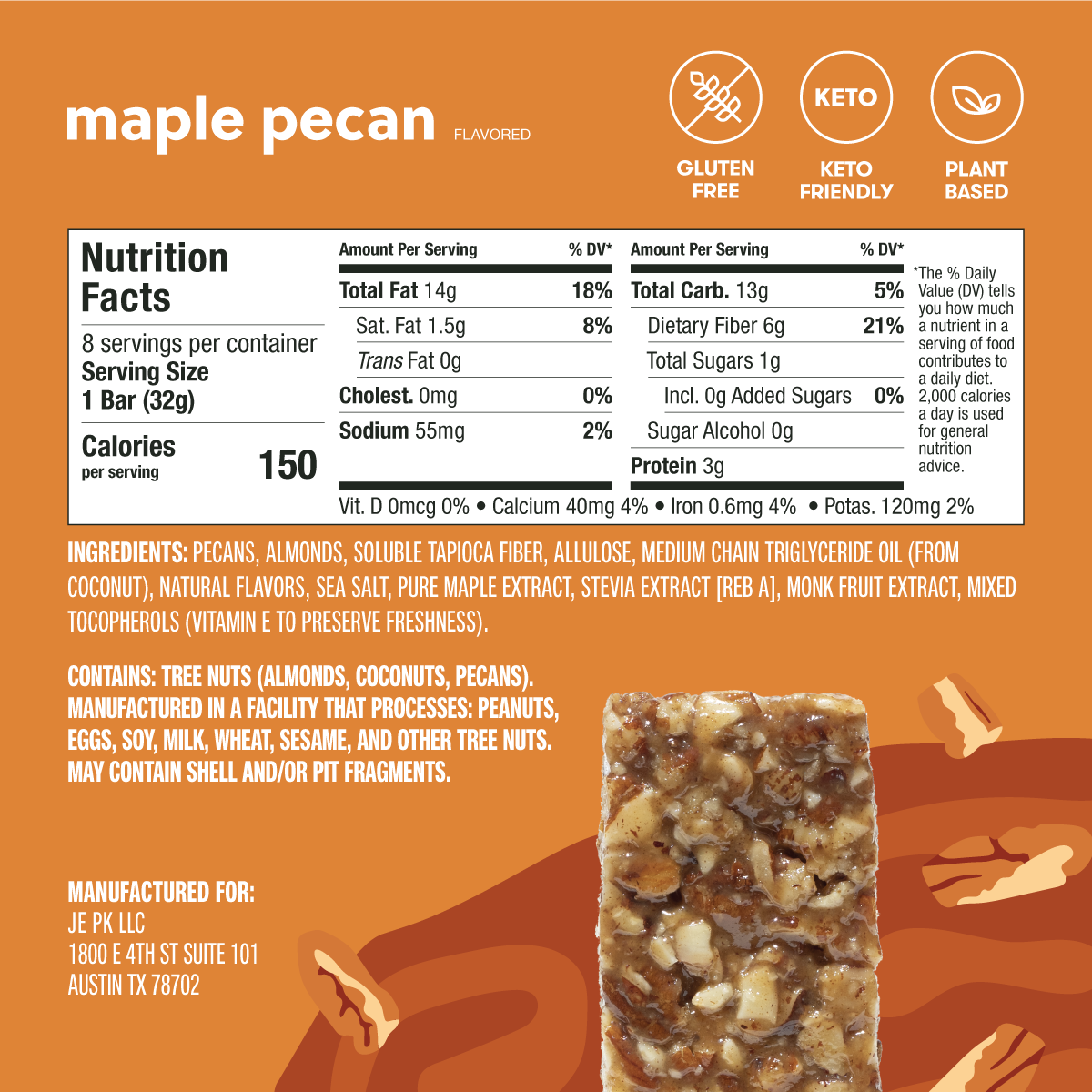 Nola Bars – Perfect Keto