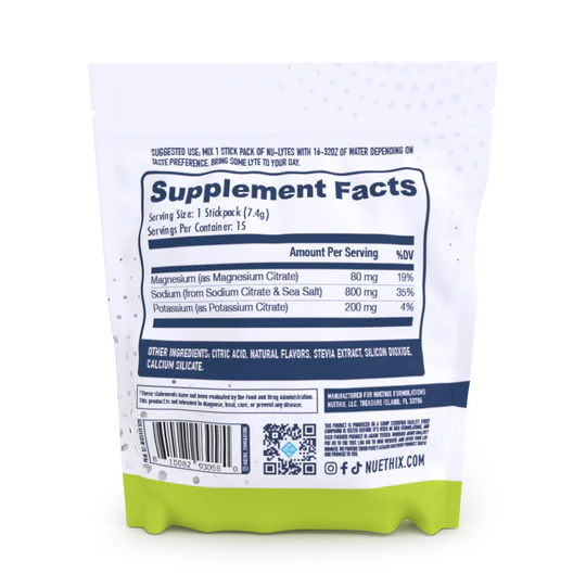 NU-LYTES Electrolytes – NuEthix