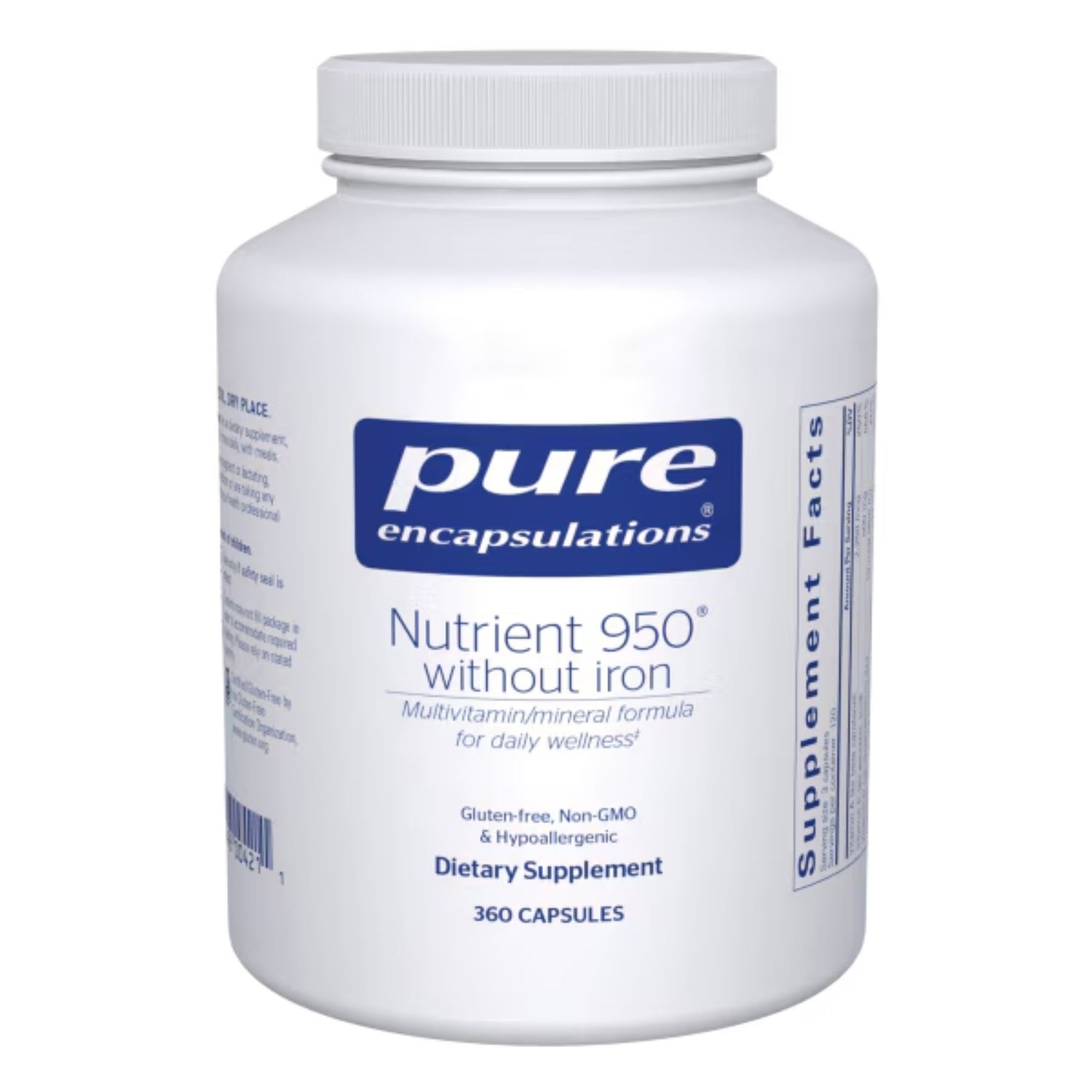 Nutrient 950® without Iron – Pure Encapsulations