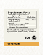 Optimize Vitamin D3K2 – Raena