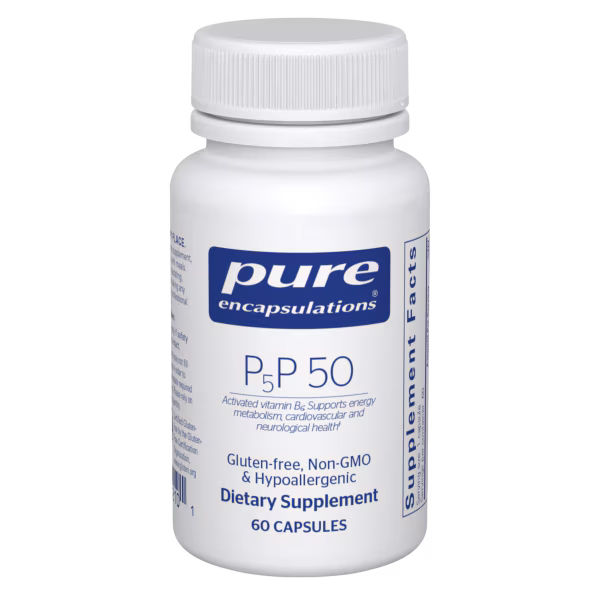 P5P 50 (activated vitamin B6) – Pure Encapsulations