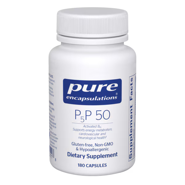 P5P 50 (activated vitamin B6) – Pure Encapsulations