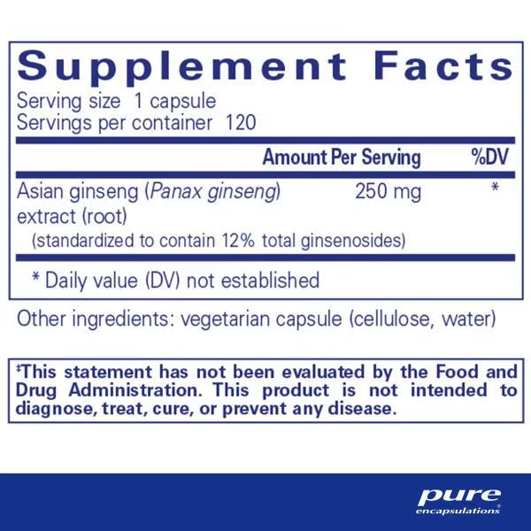 Panax Ginseng 120's