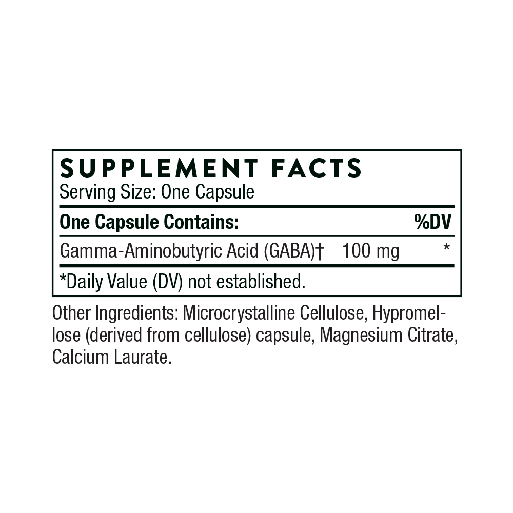 PharmaGABA-100 – Thorne