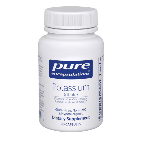 Potassium (citrate) – Pure Encapsulations