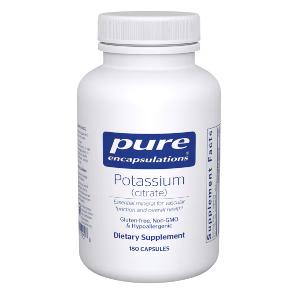 Potassium (citrate) – Pure Encapsulations