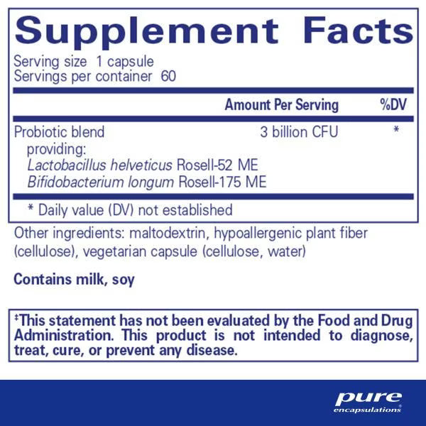 ProbioMood (capsules) [Shelf-Stable] – Pure Encapsulations