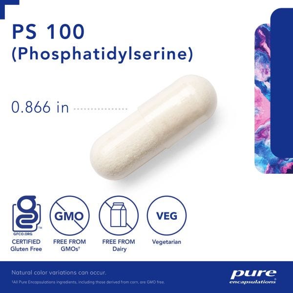 PS 100 (phosphatidylserine) – Pure Encapsulations