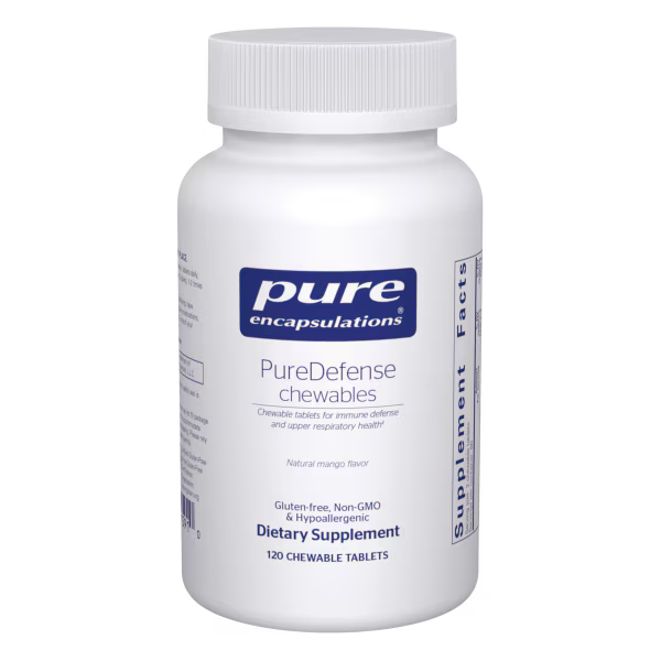PureDefense chewables 120's – Pure Encapsulations