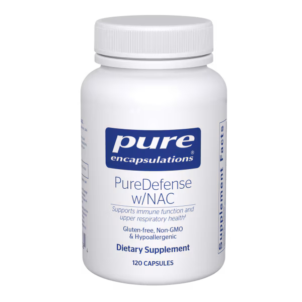 PureDefense w/NAC 120's – Pure Encapsulations