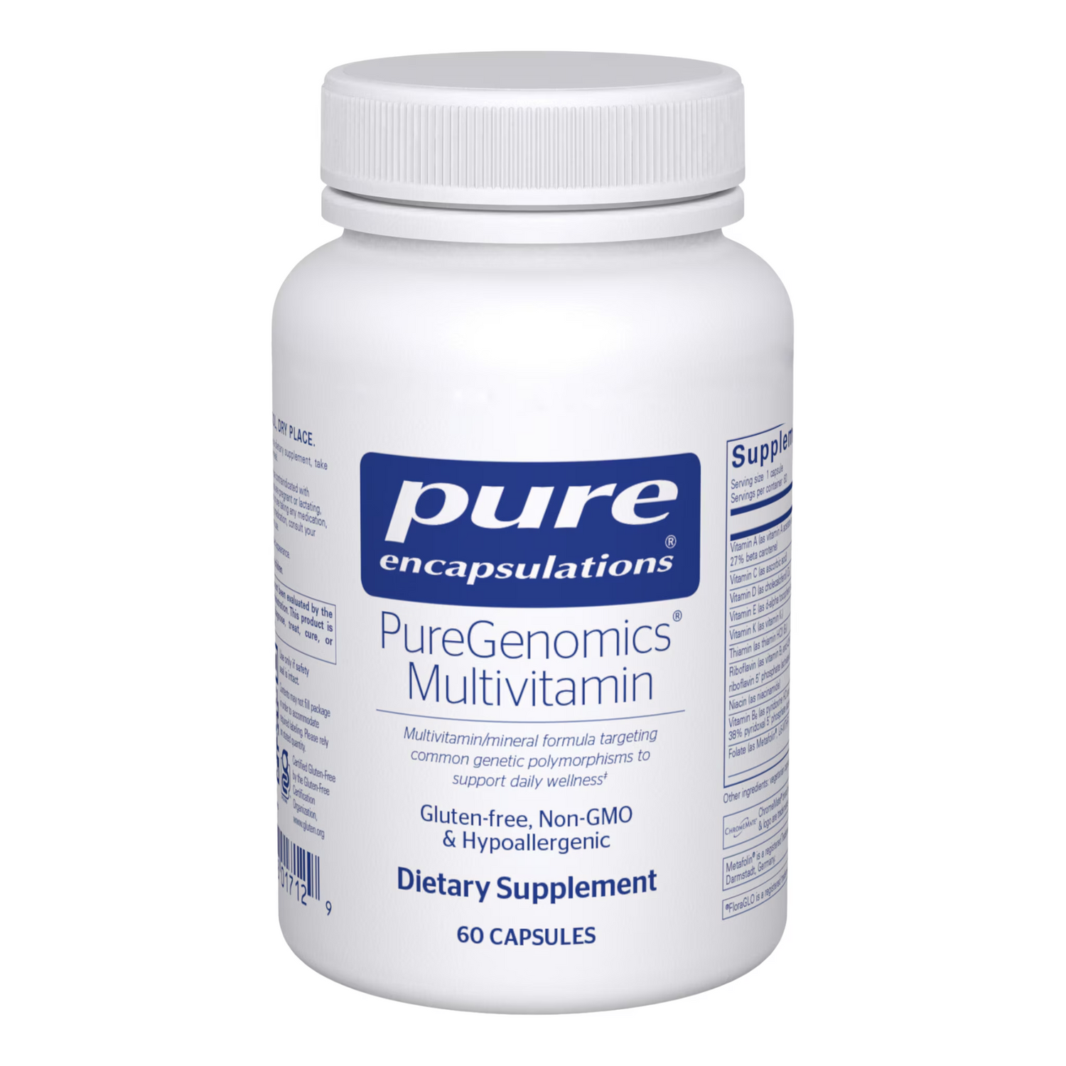 PureGenomics® Multivitamin 60's – Pure Encapsulations
